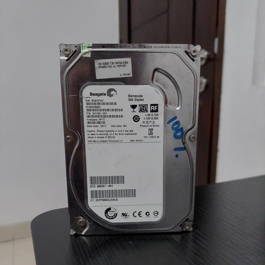 HDD Seagate Barracuda 500 GB