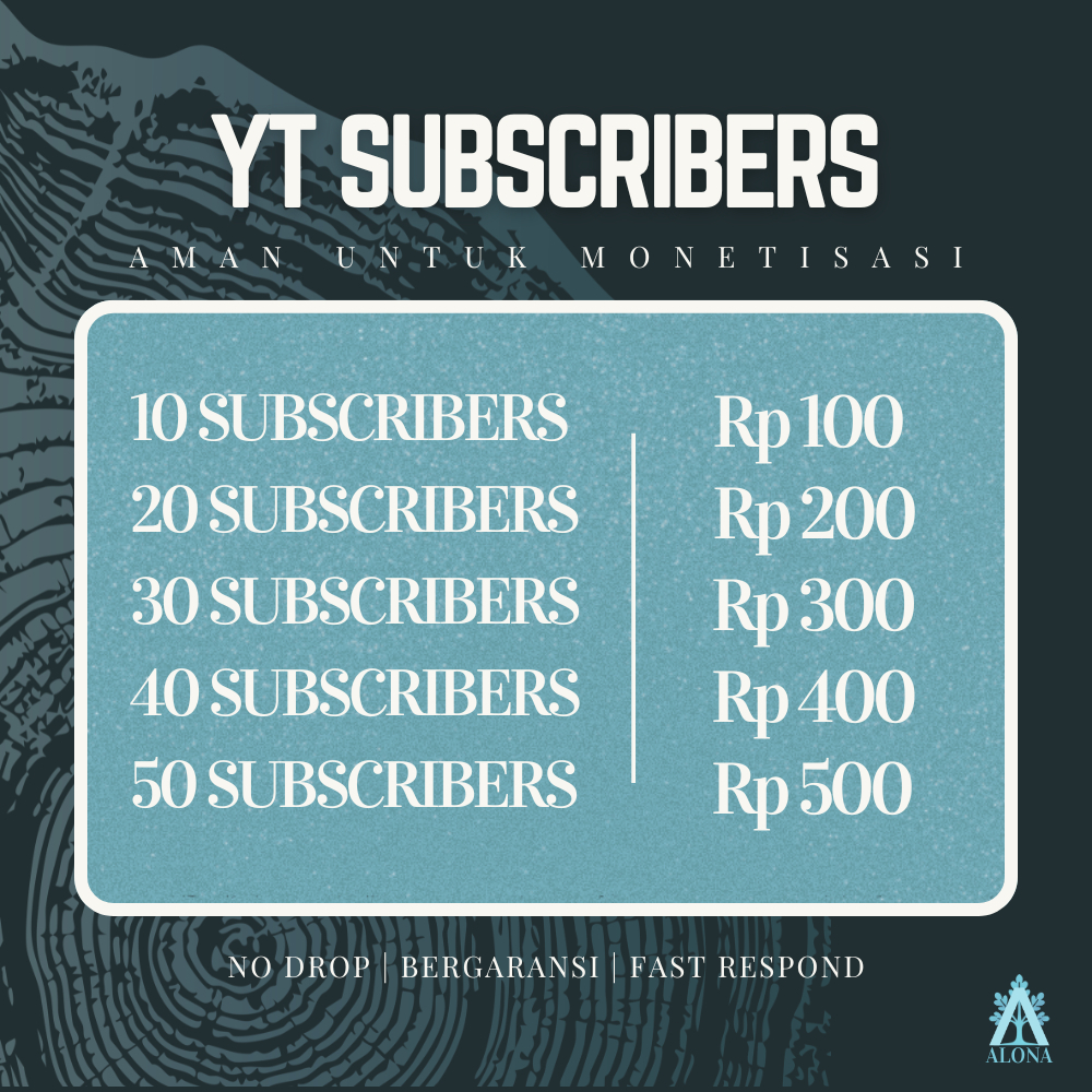 Subscribers Youtube PREMIUM - Youtube Subscriber NO DROP