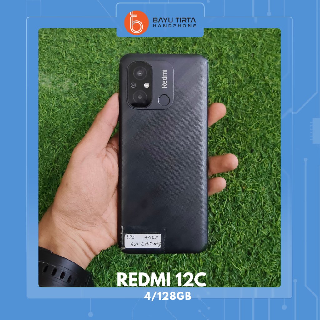 Xiaomi Redmi 12C (4/128Gb) | Graphite Gray | Second / Bekas