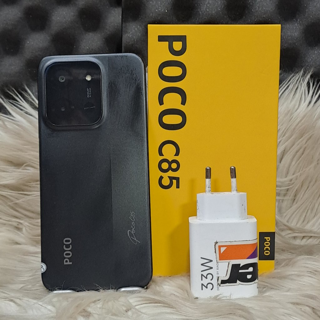 POCO C85 8/256GGB SECOND FULLSET BERGARANSI