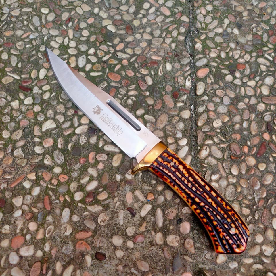 Pisau Survival Columbia SA20 Outdoor Bushcraft Camping Import
