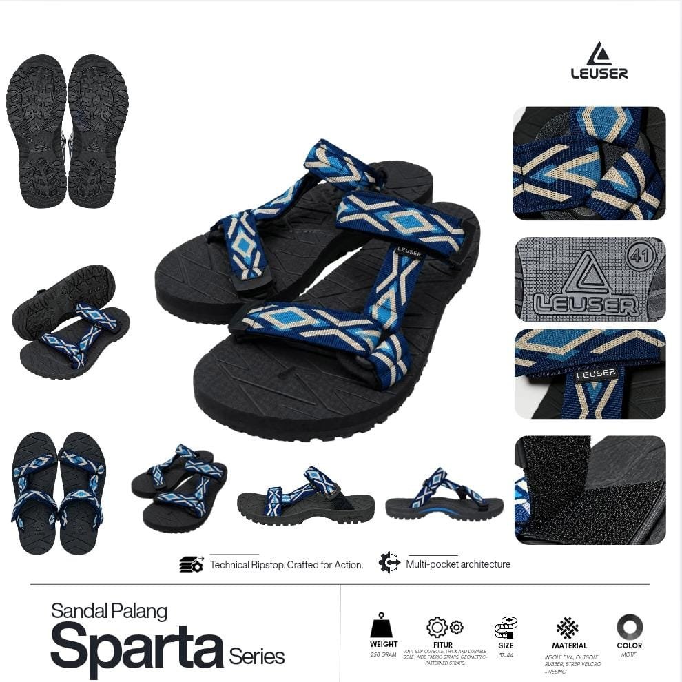 Leuser Sandal Palang Sparta