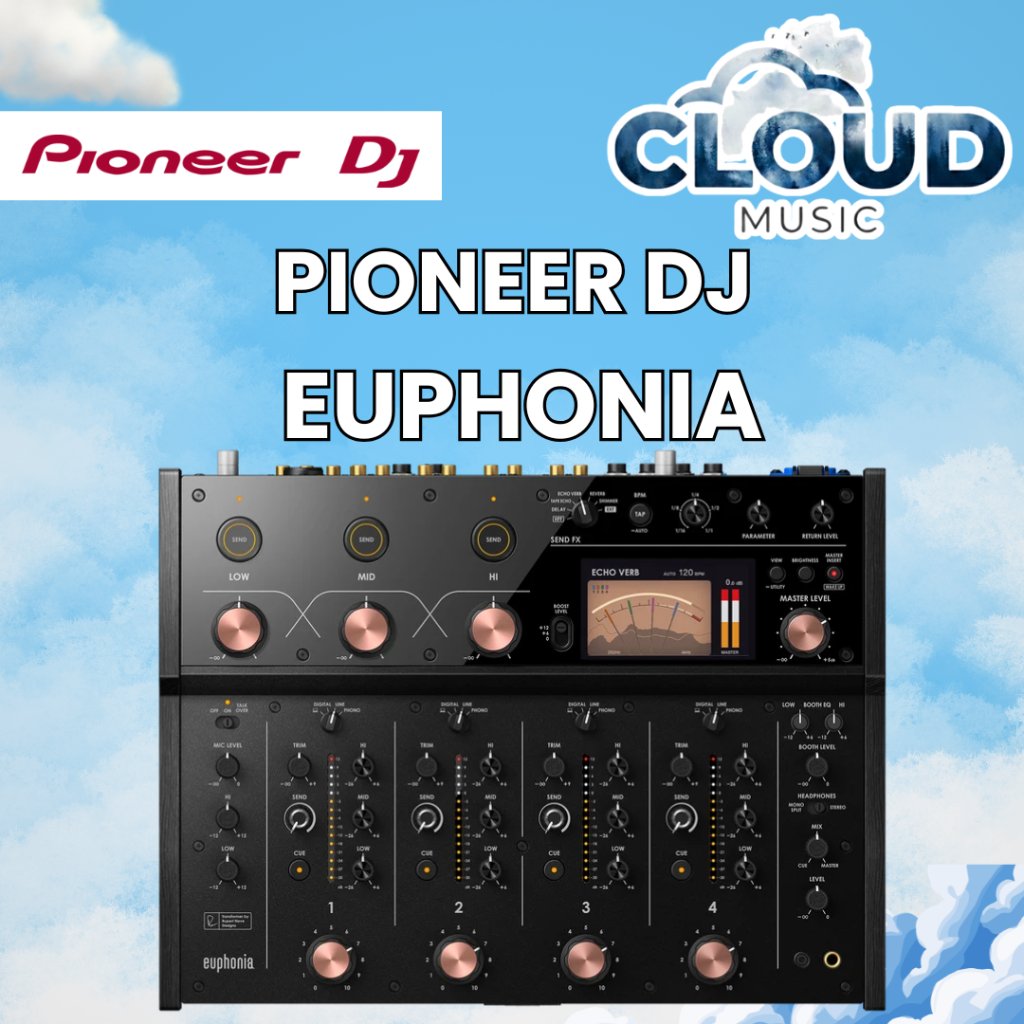 PIONEER DJM EUPHONIA DJ Mixer Alat DJ Original