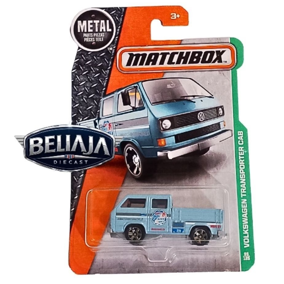MATCHBOX VW TRANSPORTER CAB BIRU