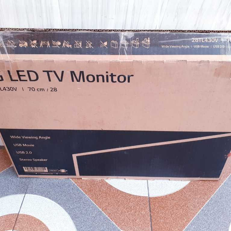 TV LED LG 28IN DIGITAL TV KONDISI NORMAL SECOND BUKAN BARU [BK]