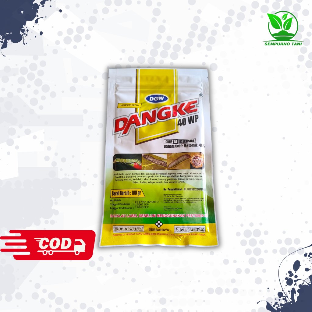 INSEKTISIDA - DANGKE 40 WP - 100 GRAM - Metomil - DGW integrate endure