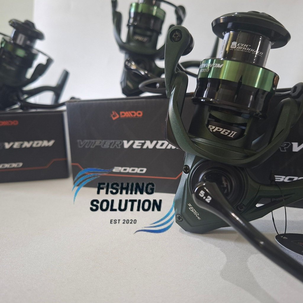 Reel Pancing Daido Viper Venom 1000 2000 3000 Spinning