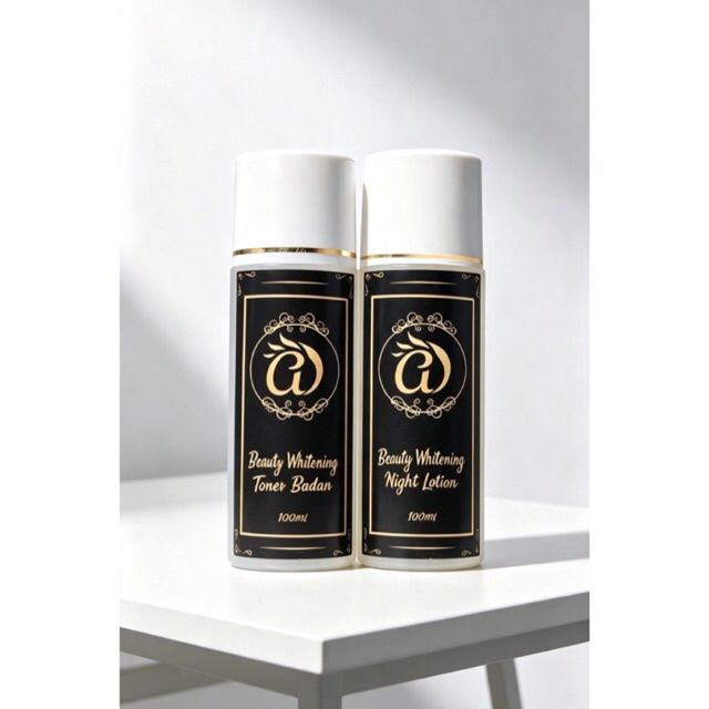 Paket Hb Pemutih Ampuh Malam by AiBeauty - Dosis Tinggi, Efektif Memutihkan, Hindari Area Lipatan