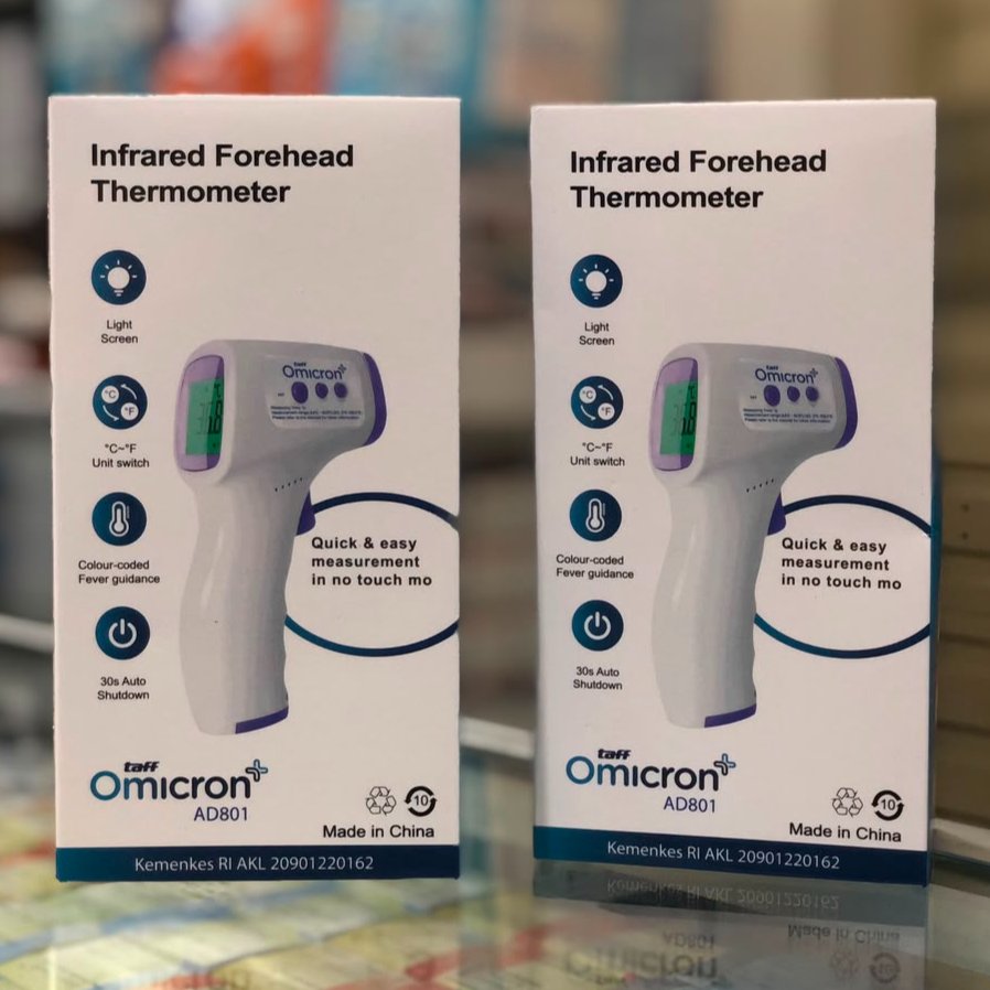 termometer infrared omicron / thermometer digital infrared omicron