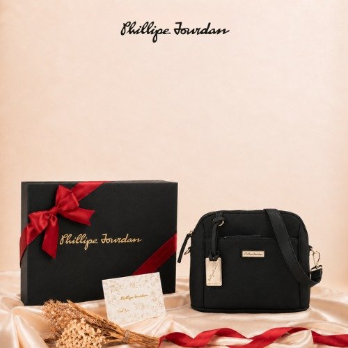 Phillipe Jourdan Hampers Slingbag Domine Black (Nylon)