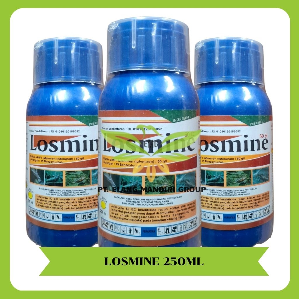 Losmine 250ml Insektisida Lufenuron 50g/l Pembasmi Hama Ulat Penggulung Daun Match 50 Excel Toxedone