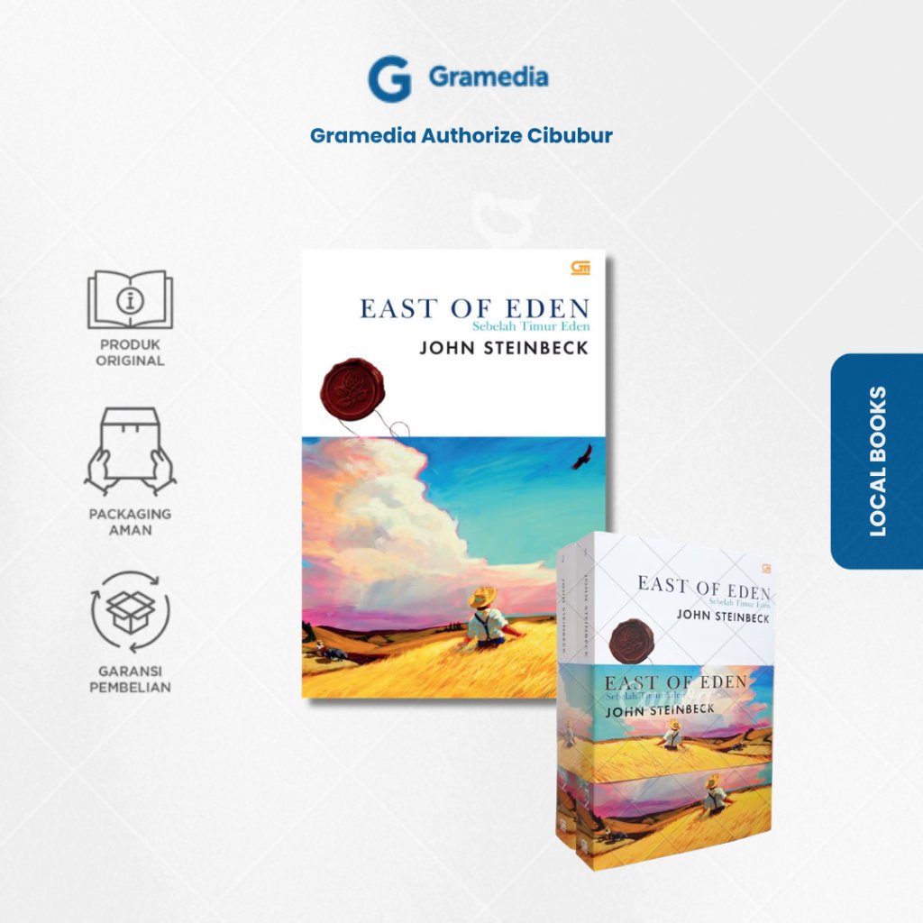 Gramedia Cibubur - Sebelah Timur Eden (East of Eden): Bundel 1&2 (John Steinbeck)
