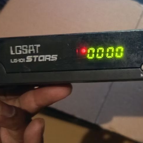 LGSAT stars Kvision ( bekas ) reciever tv parabola