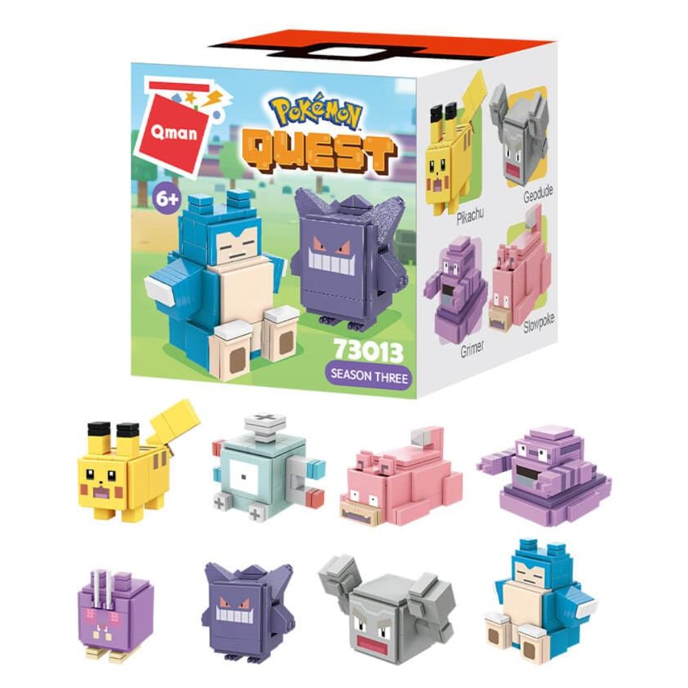 QMAN Pokemon Quest Blind Box 3RD Wave