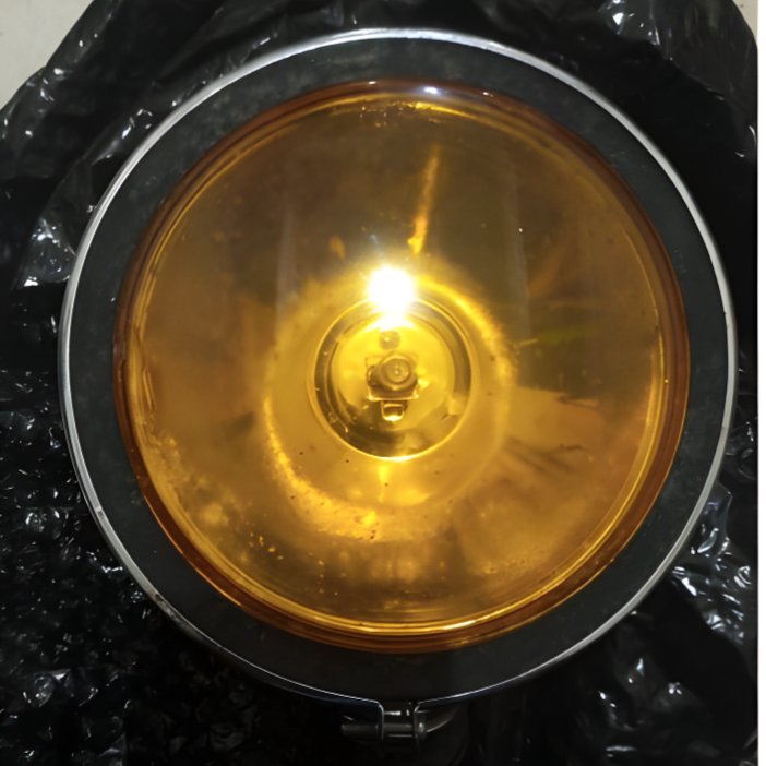 Lampu Sorot Sambahan/Lampu Kabut (FOG LAMP) Bulat warna Kuning