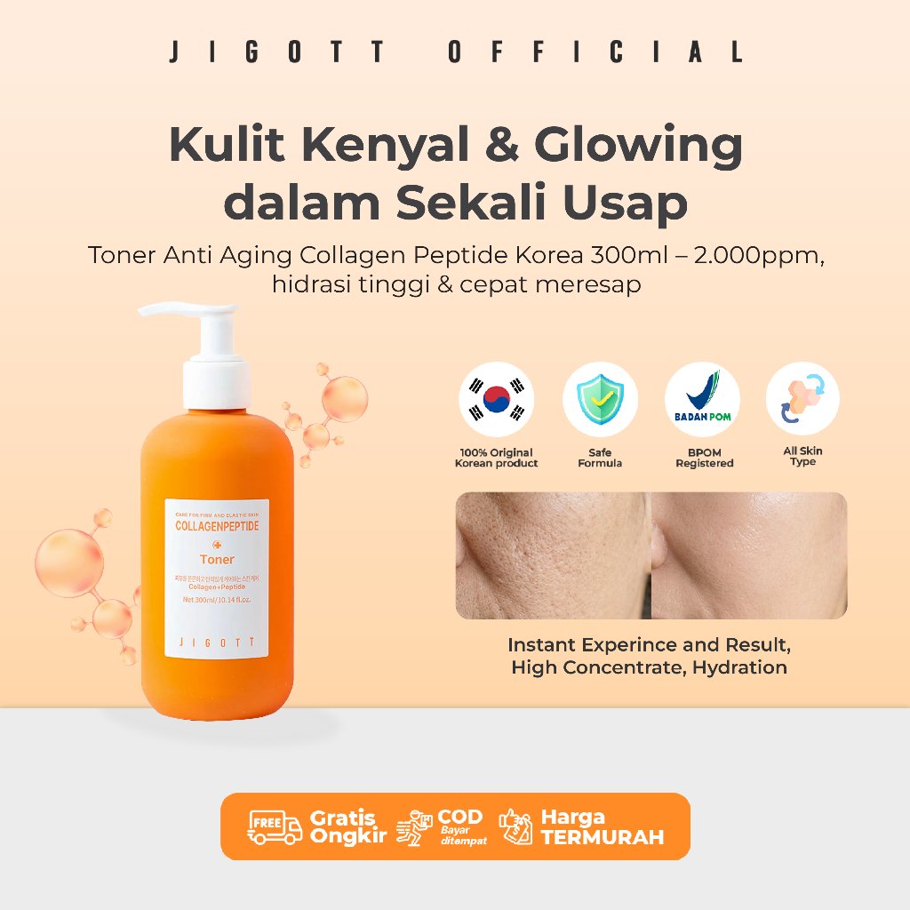JIGOTT - Collagen Peptide Toner