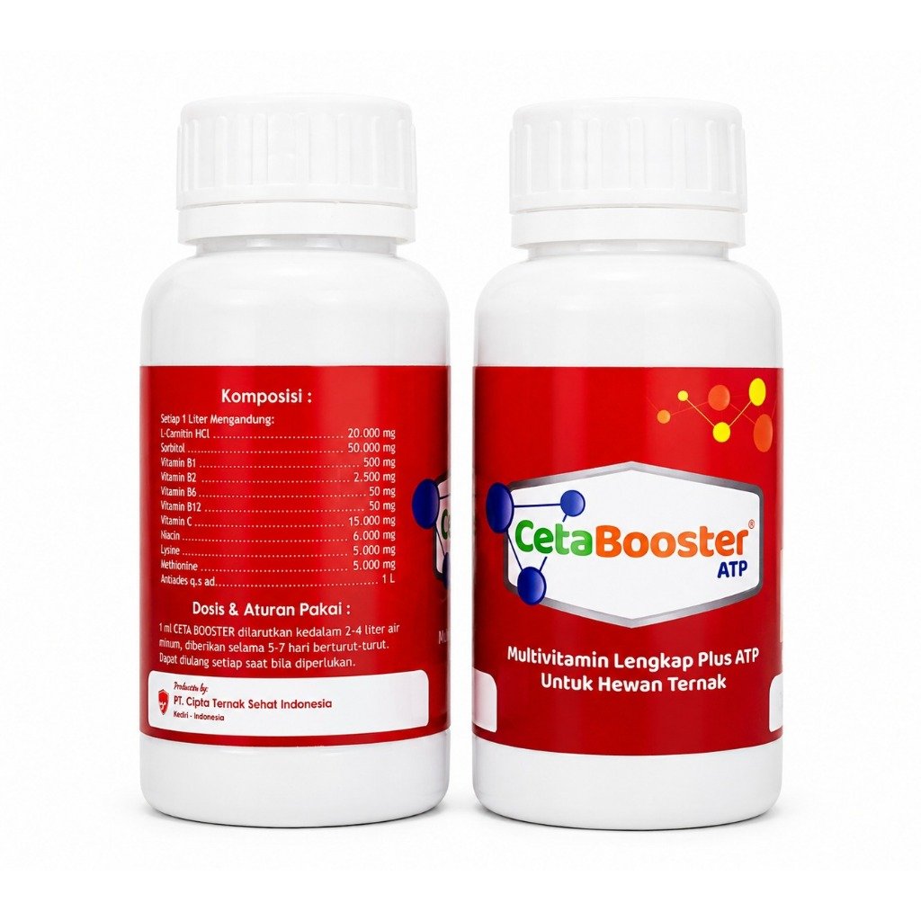 CETA Booster ATP Vitamin Unggas Percepat Pertumbuhan ATP L-Carnitine 100ml