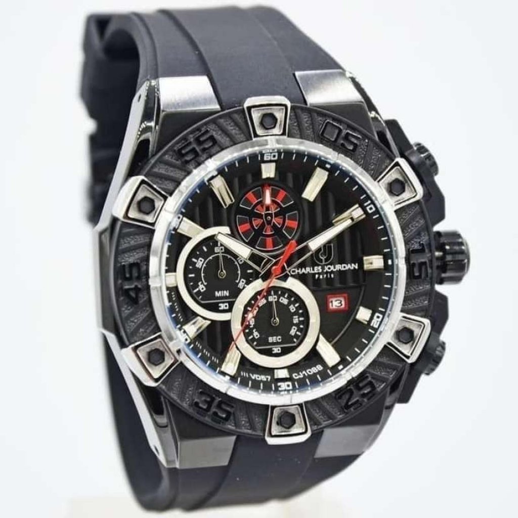 Charles Jourdan CJ1088-1732C Jam Tangan Pria Original