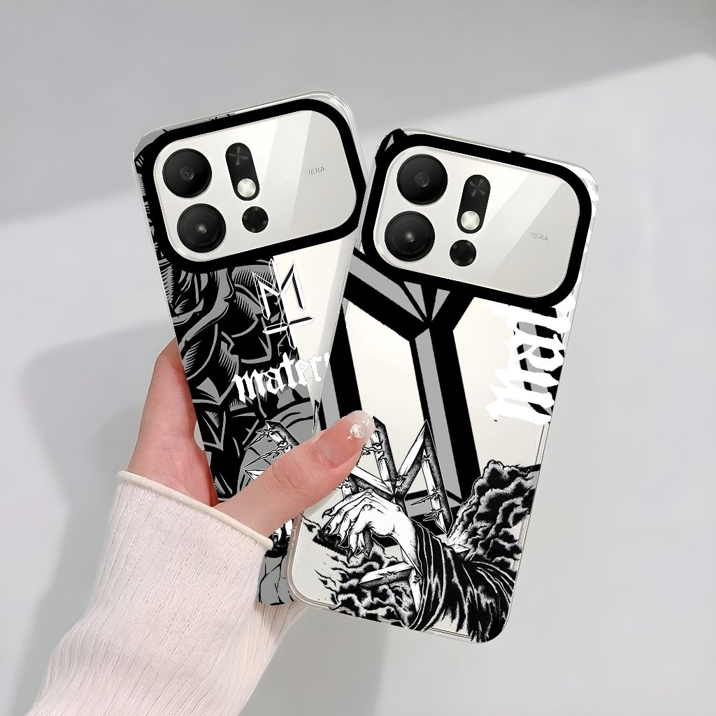 Softcase Bening Transparan Compatible For ITEL A100CS Terbaru 2026 Silicon protector Camera Desain e