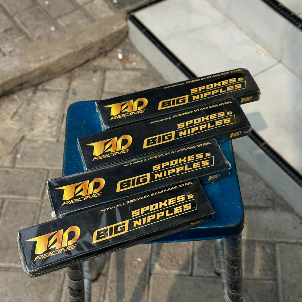 JARI JARI VELG RUJI STAINLISH TAD RACING BIG NAPPLES ANTI KARAT 154 159 172 184