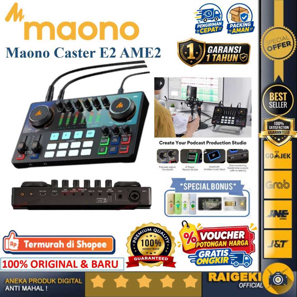 Maono E2 Maonocaster AME2 AM-E2 Soundcard Streaming Podcast