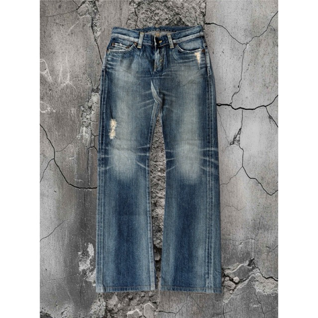 Edwin 503 Washed Ripped Jeans