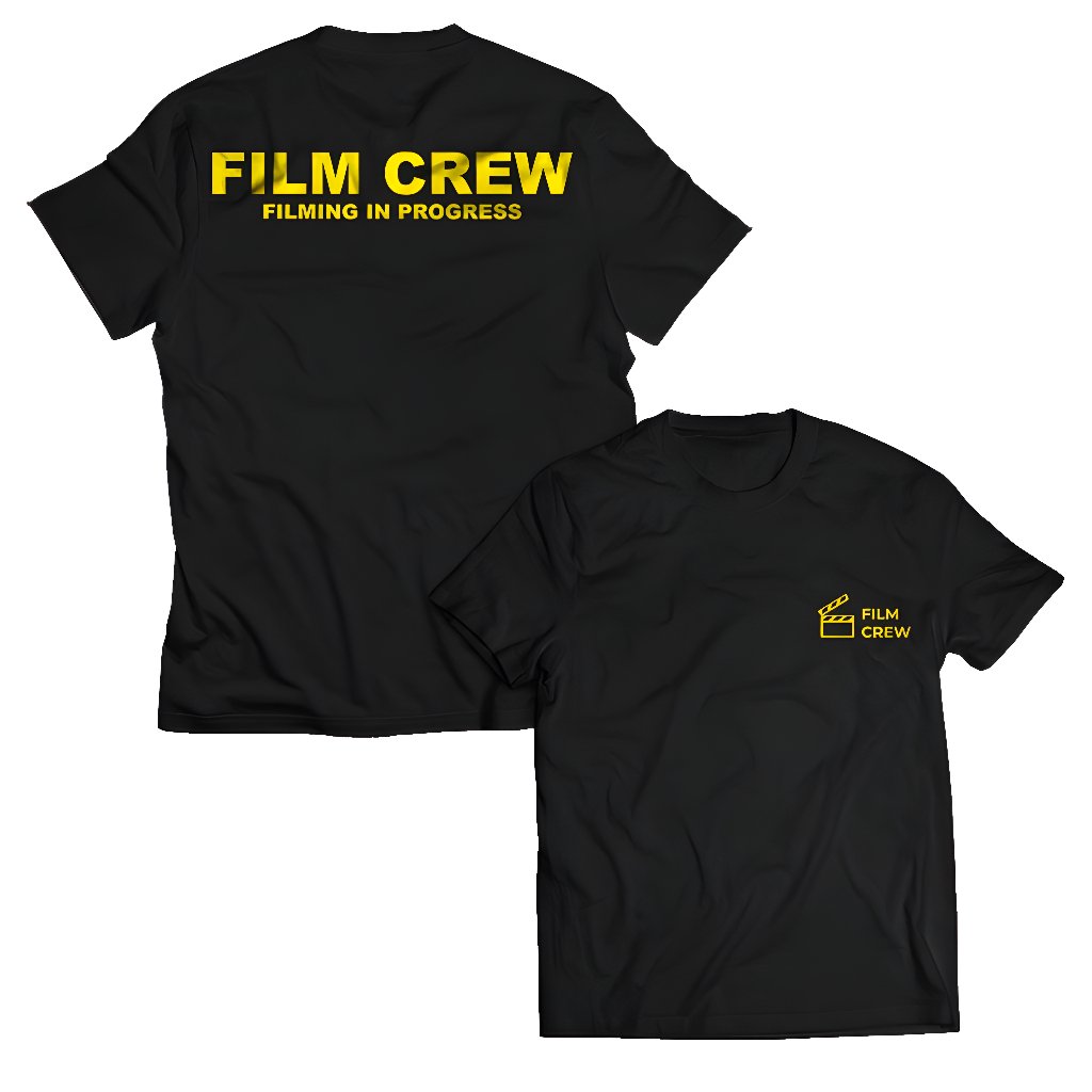 Kaos Pria FILM CREW DB Dewasa Baju Atasan Unisex PakeKaos