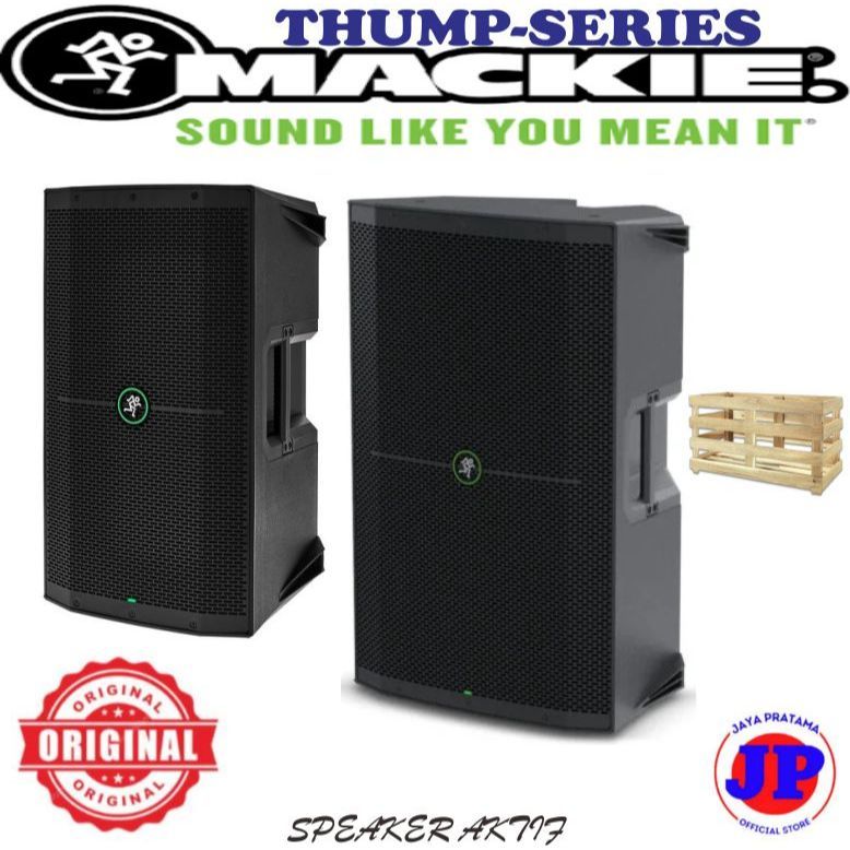 Mackie Thump 210 / Thump 215 Speraker Aktif Original mackie Thump210  / Thump215 Aktif Speaker Power