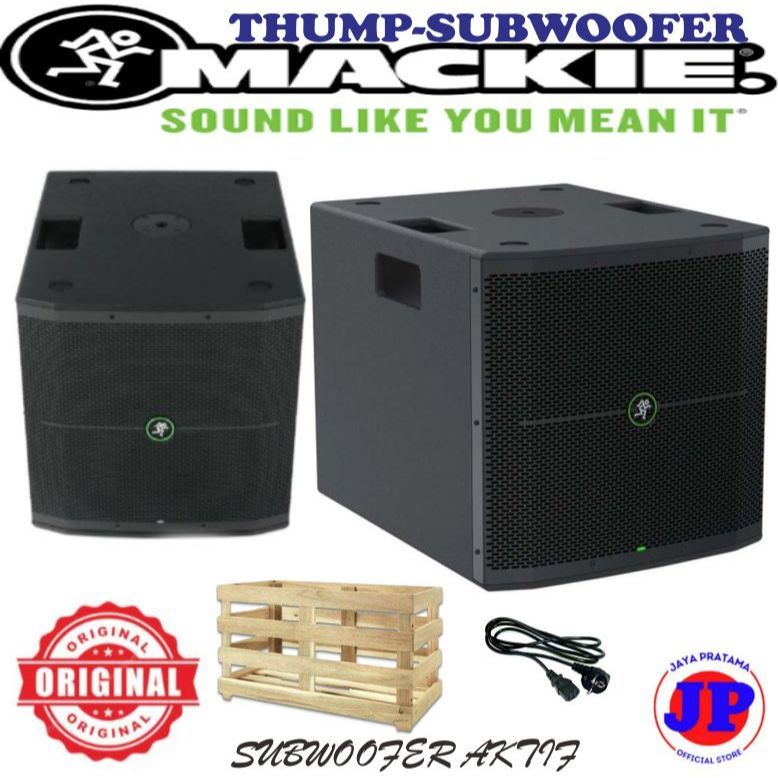 Subwoofer Mackie Thump 118S / Thump118s Powered Subwoofer Aktif Mackie Thump 115S / Thump115s Sub Ak
