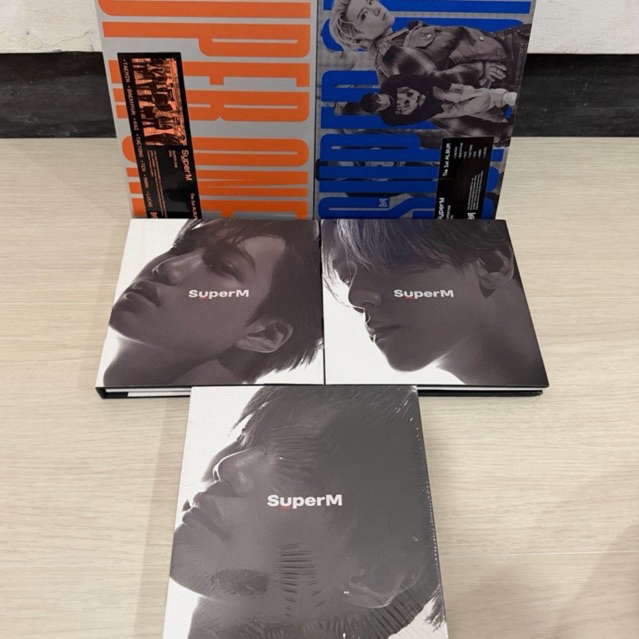 [READY] Album SuperM Super One / Jopping Mark Baekhyun Taemin Kai