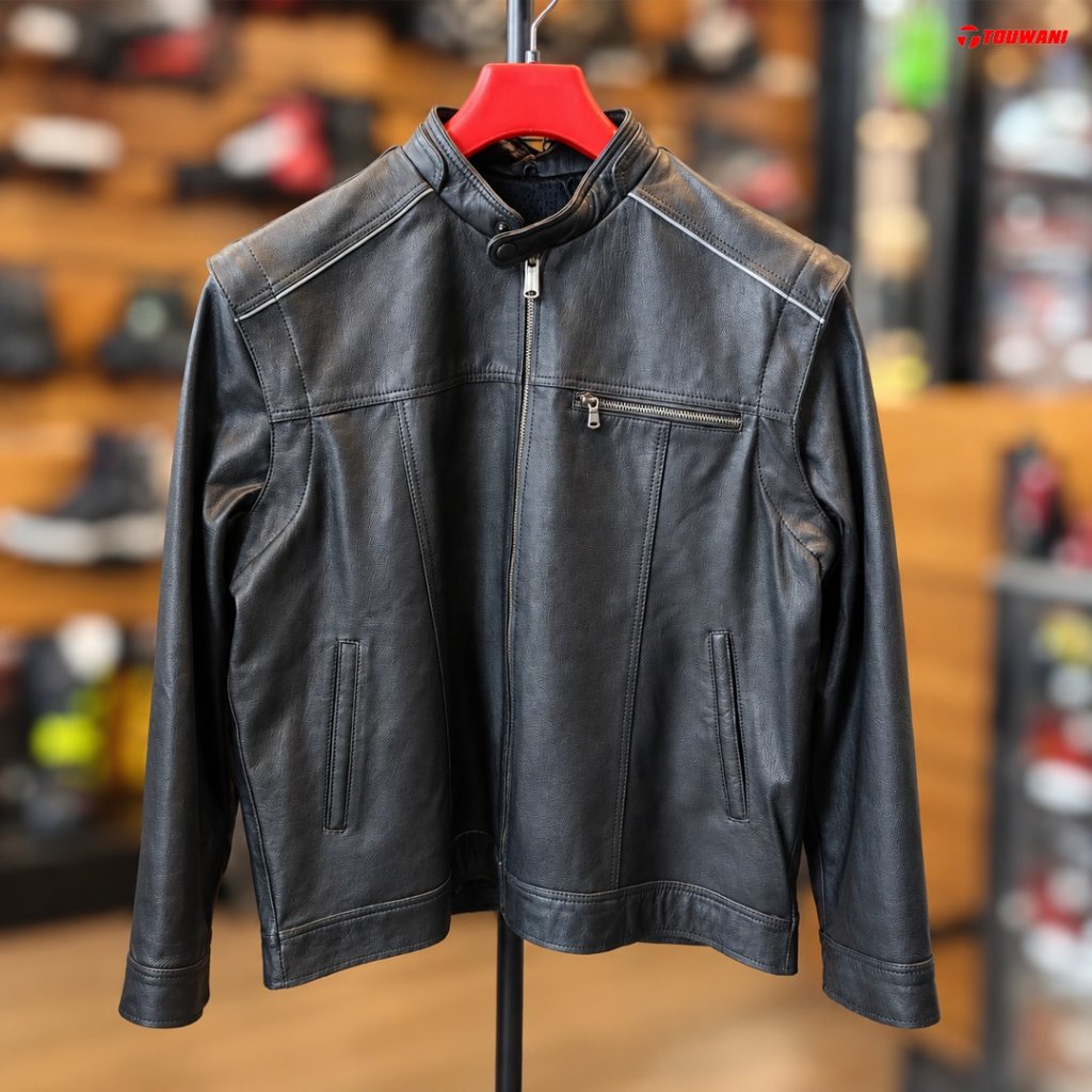 JAKET MOTOR KULIT VEST P SIZE XL