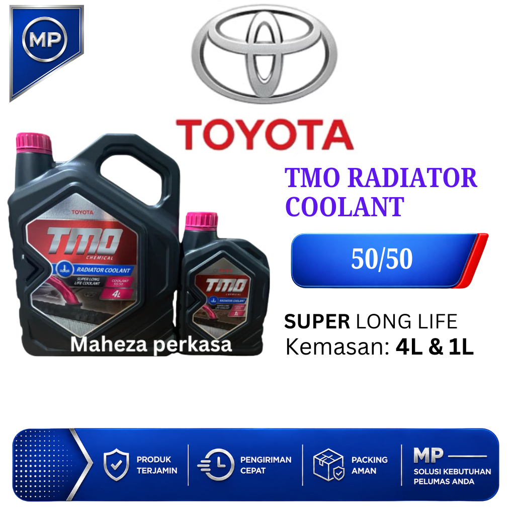 Tmo Coolant / Air Radiator Toyota 50:50/ Pendingin Radiator Mobil Toyota Super Longlife Coolant Orig