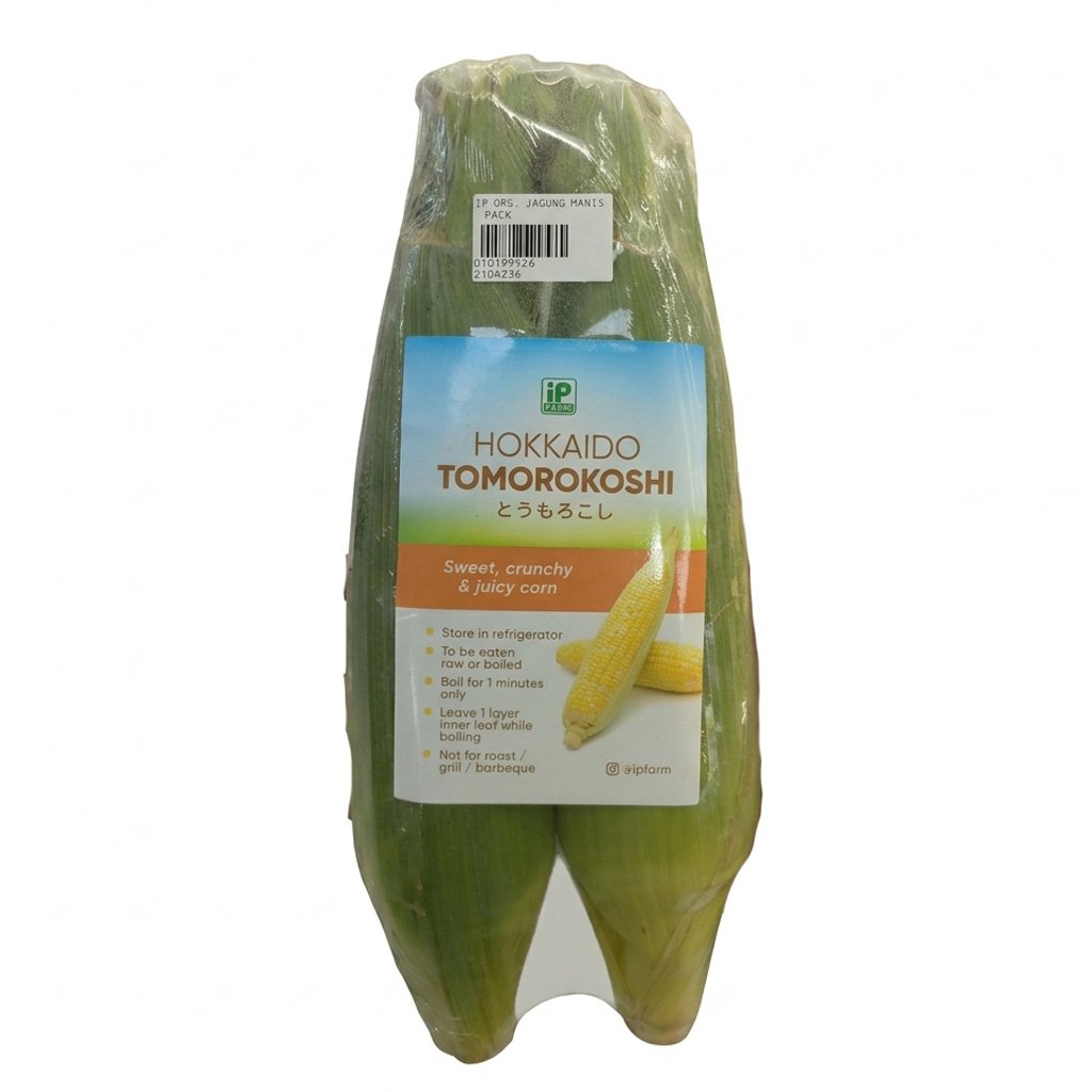 IP Farm Hokkaido Tomorokoshi / Sweet Crunchy Corn /  Org Jagung Manis Pack