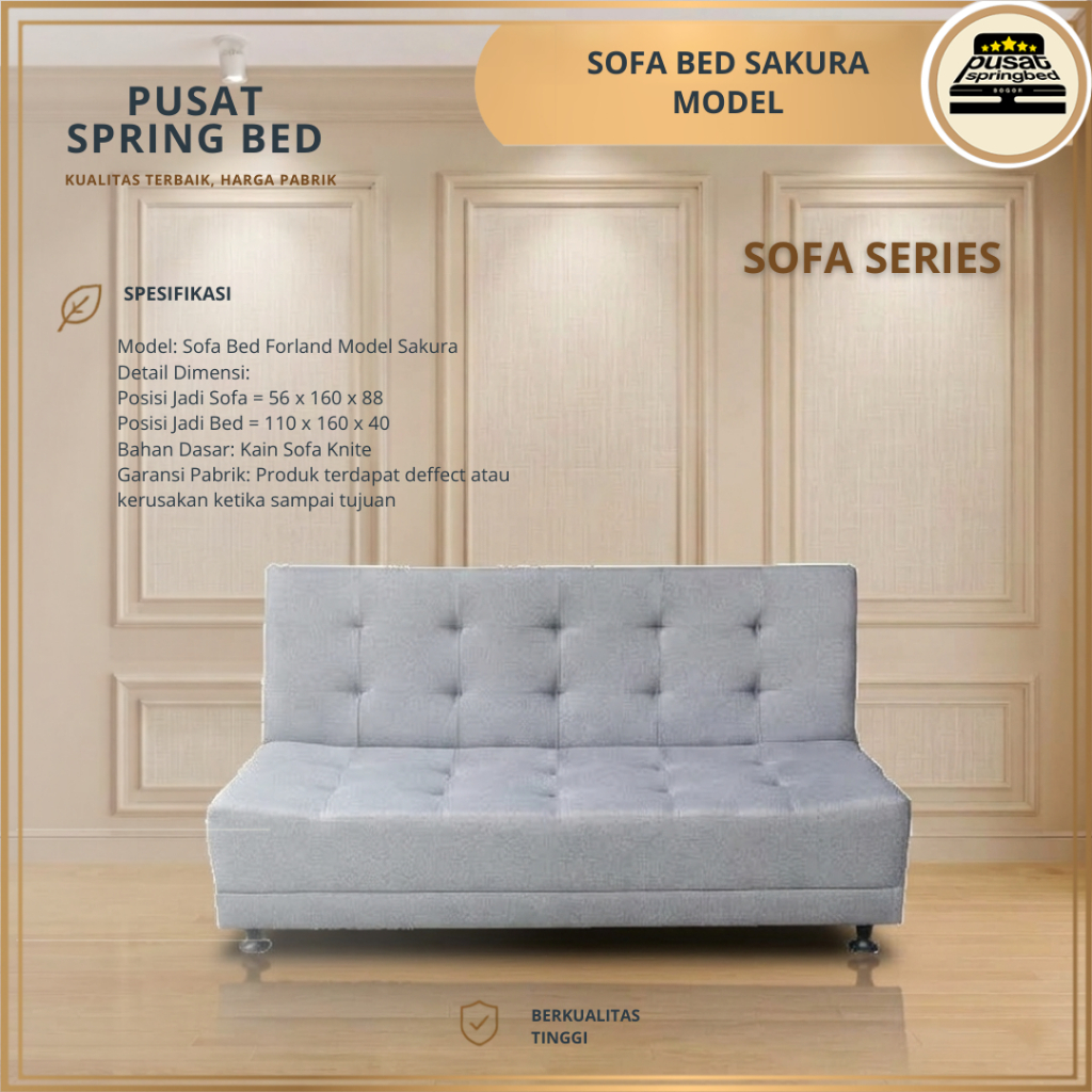 Forland Sofa Series - Sofa Bed Sakura Model