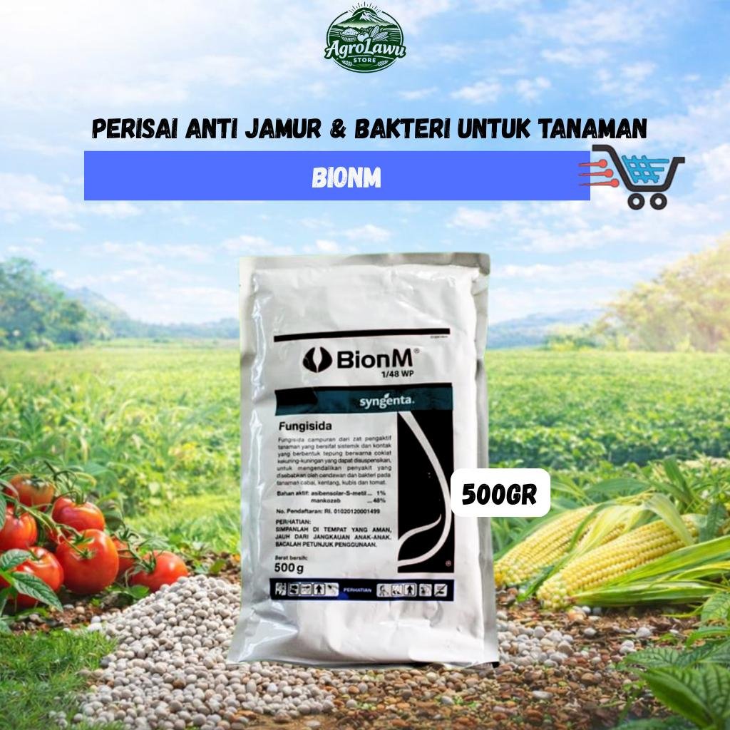 Bion-M 500gr - Fungisida & Bakterisida Sistemik Tanaman Cabai, Tomat, Padi