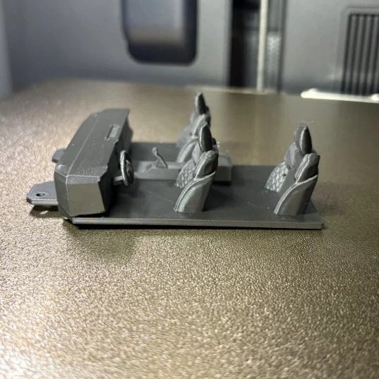 Cuero Interior Dalam Mainan RC 1/18 Traxxas TRX-4M TRX4M Bronco Aksesoris Interior 3D Print