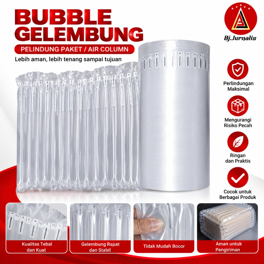 BABEL GELEMBUNG PENGAMAN PACKINGAN PLAKAT AKRILIK
