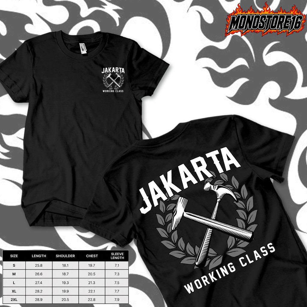 Kaos Persija Jakarta - Kaos Persija - persija Jakarta Working Class