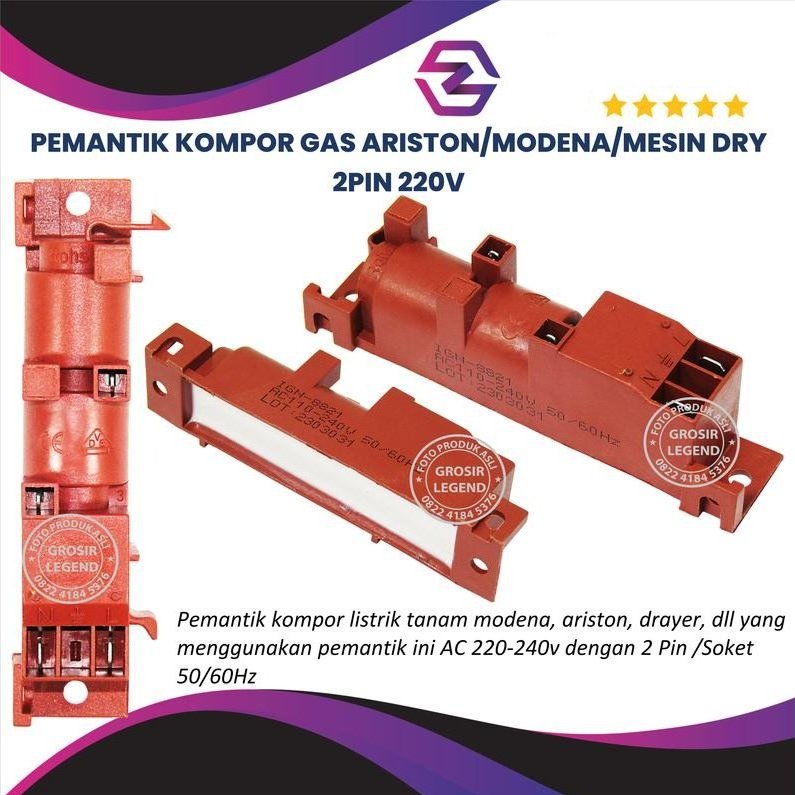 Pemantik Kompor Gas tanam untuk Kompor modena