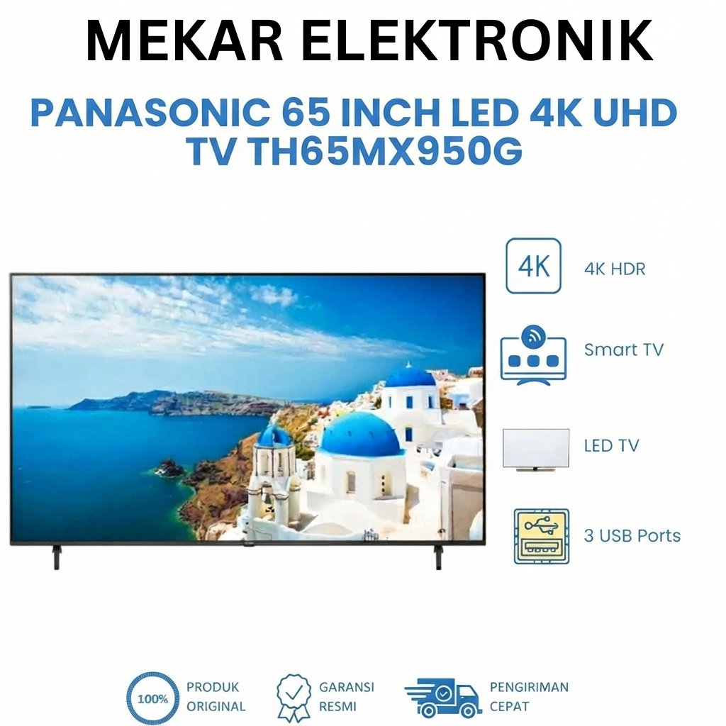 PANASONIC 65 Inch 4K HDR SMART TV TH65MX950G
