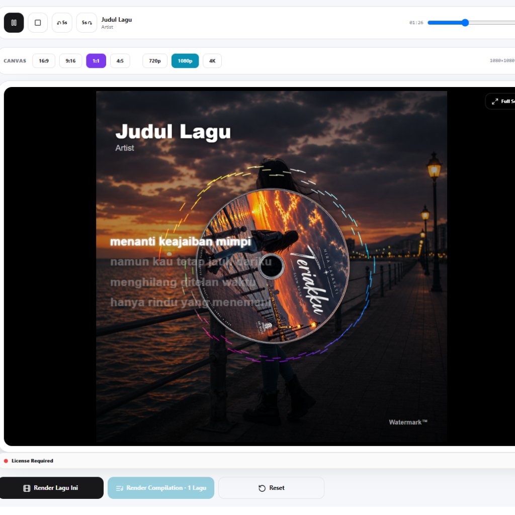 Audio Visualizer Pro | Music Visualizer & Lyric Video Maker | Audio Spectrum