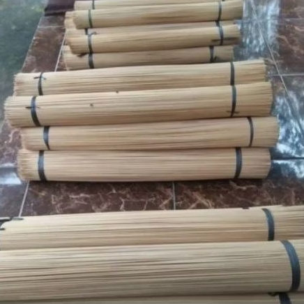 Ruji Sangkar Burung Jeruji Bambu 2,2 mm, 1 ikat isi 100 pcs