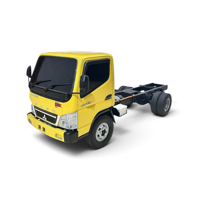 RC Truck Canter 1:14 Standar Dealer Spek Kuat Muat 15kg++ Dengan Motor DC 12v 550rs Gearbox 2 Speed 