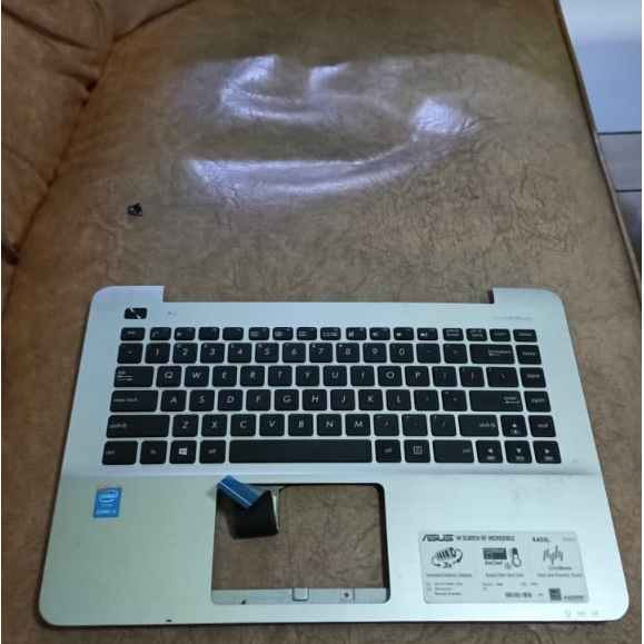 Keyboard dan Frame keyboard ASUS X455L