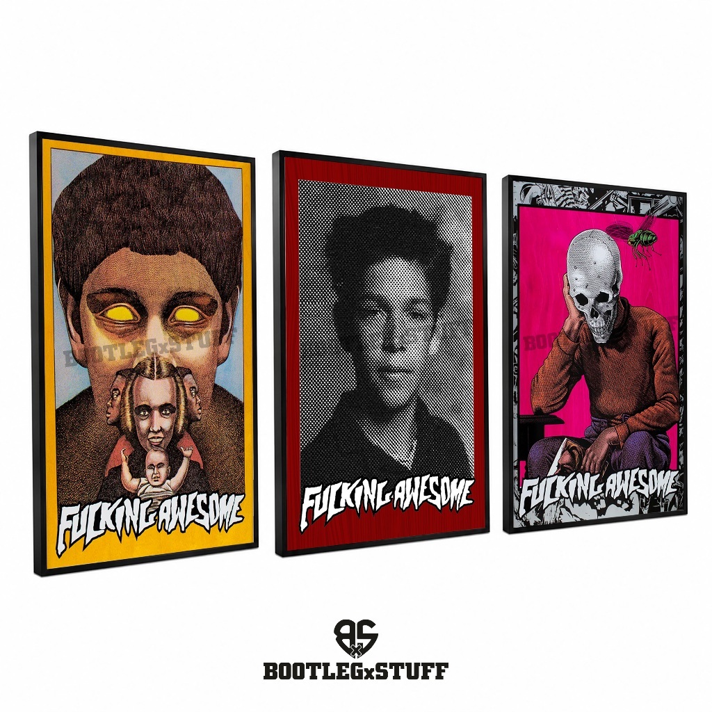 FUCKING AWESOME : Poster + Frame / Bingkai : FUCKING AWESOME (BOOTLEG)