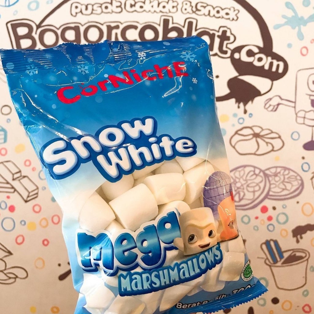 Marshmallow Mega Snow Putih Besar
