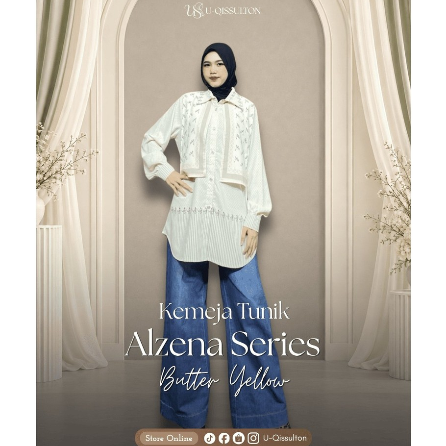 Atasan Kemeja Tunik Alzena Series