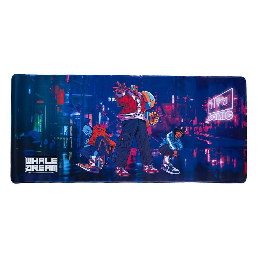 DESKMAT WHALE DREAM CYBER CITY