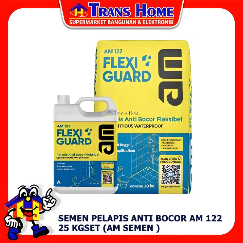 AM 122 25 KG SET (12) – WATERPROOFING PELAPIS ANTI BOCOR