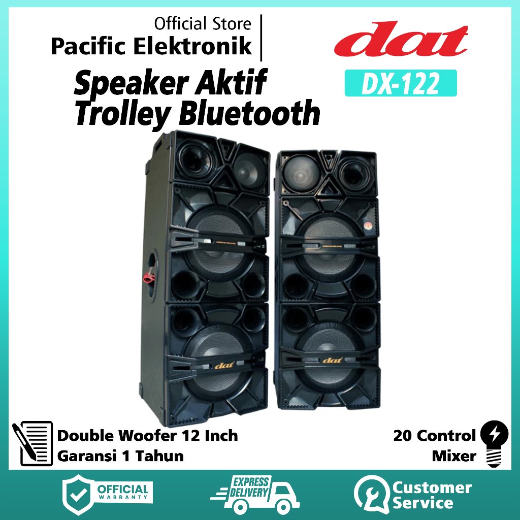 Speaker Active Bluetooth DAT DX-122 / DX122
